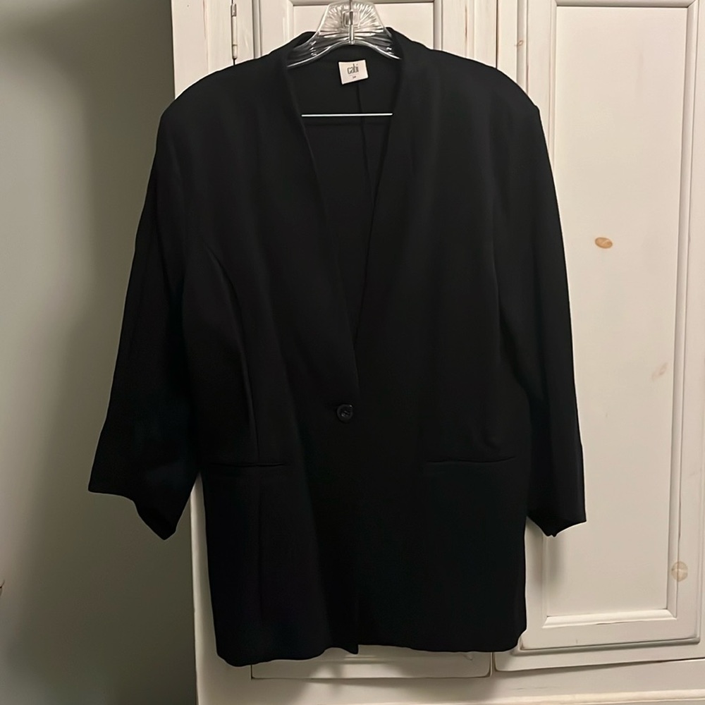 CAbi ponte knit blazer